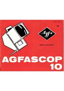 Agfa Agfascop 10 Viewer manual. Camera Instructions.